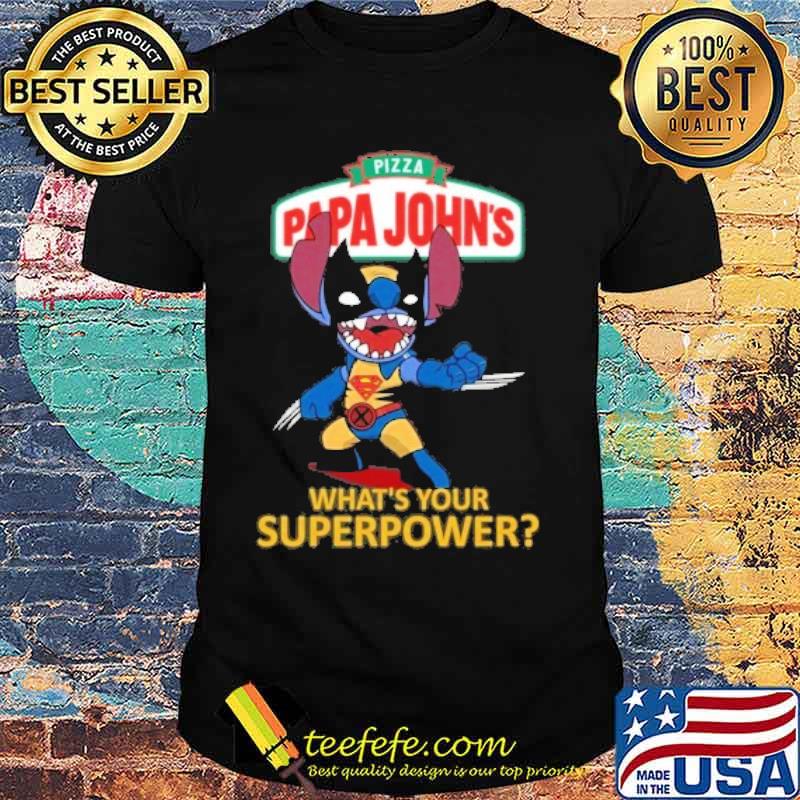 Pizza papa John's what's your superpower stitch s Unisex Pizza papa John's what's your superpower stitch s Unisex