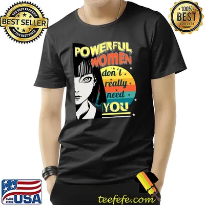Powerful women don´t really need you masculinity and femininity vintage sunset T-Shirt