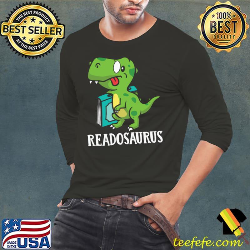 Readosaurus book and dinosaurs lovers T-Shirt