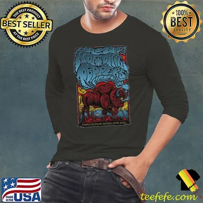 Red Hot Chili Peppers April 6 2023 Fargodome Poster shirt