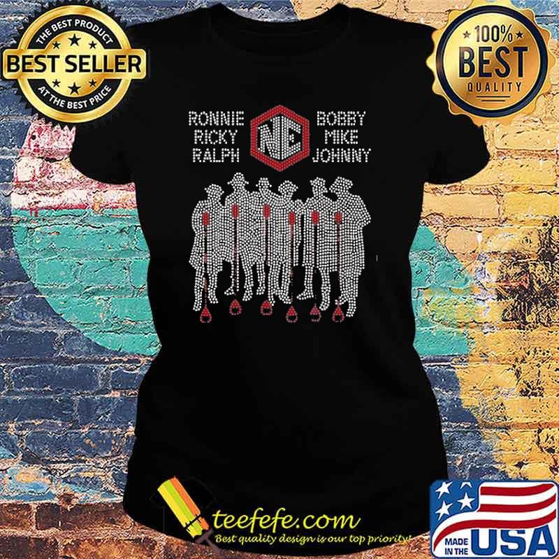 Ronnie Ricky Ralph Bobby Mike Johnny s Ladies tee Ronnie Ricky Ralph Bobby Mike Johnny s Ladies tee