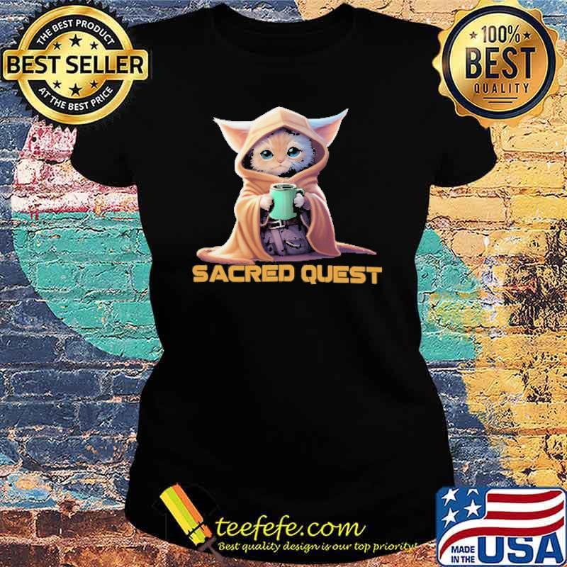 Sacred Quest -Kawaii baby yoda s Ladies tee Sacred Quest -Kawaii baby yoda s Ladies tee