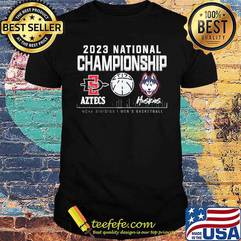 San Diego State Aztecs vs. UConn Huskies 2023 NCAA Men’s Basketball National Championship Matchup s Unisex San Diego State Aztecs vs. UConn Huskies 2023 NCAA Men’s Basketball National Championship Matchup s Unisex