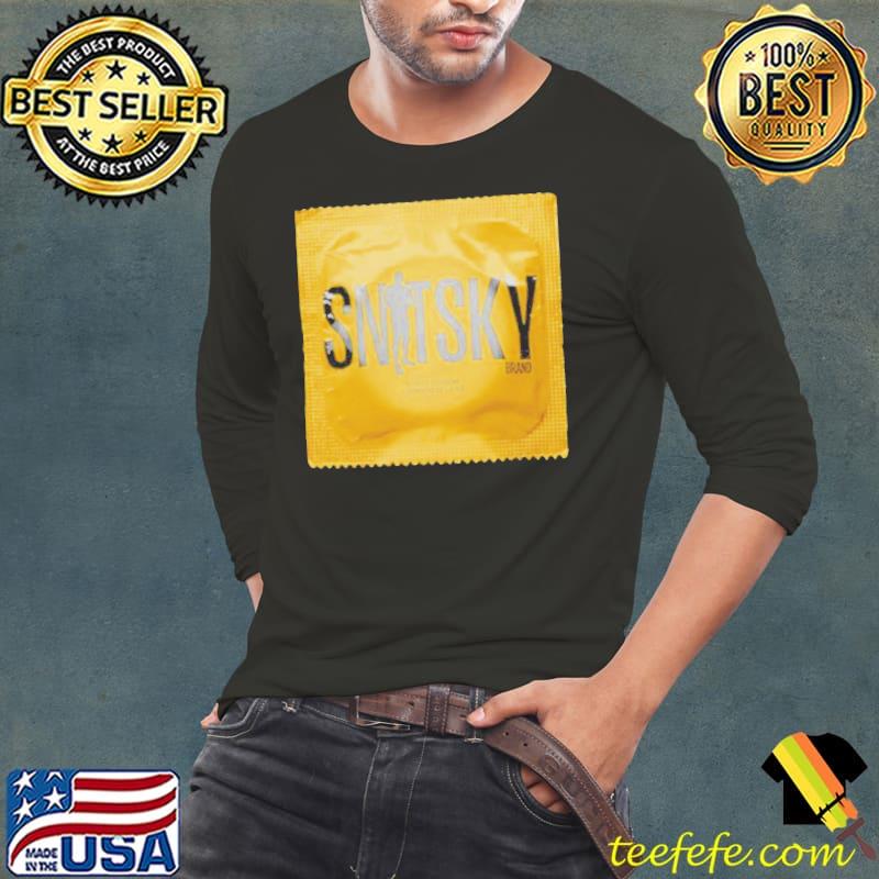 Snitsky Snitsky Condoms brand Shirt Long Sleeve Tee Snitsky Snitsky Condoms brand Shirt Long Sleeve Tee
