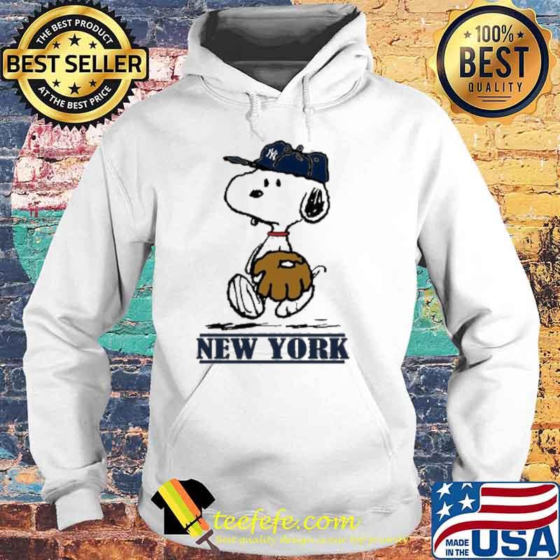 Snoopy Baseball New York Yankees sport s Hoodie Snoopy Baseball New York Yankees sport s Hoodie