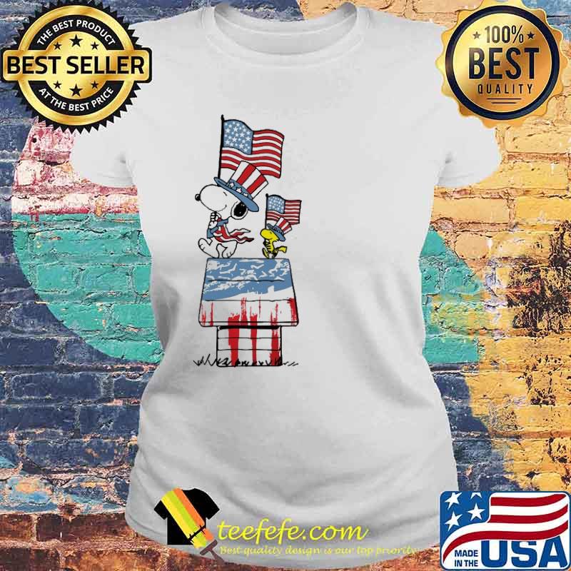 Snoopy woodstocks memorial day remember America flag veteran s Laides tee Snoopy woodstocks memorial day remember America flag veteran s Laides tee