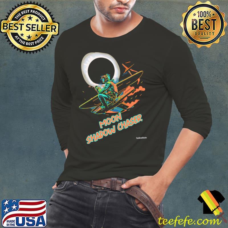 Solar eclipse 2023 Moon shadow chaser s Long Sleeve Tee Solar eclipse 2023 Moon shadow chaser s Long Sleeve Tee