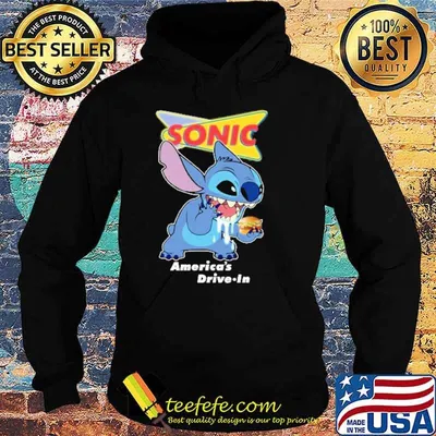 Sonic america's drive in stitch eat shirt