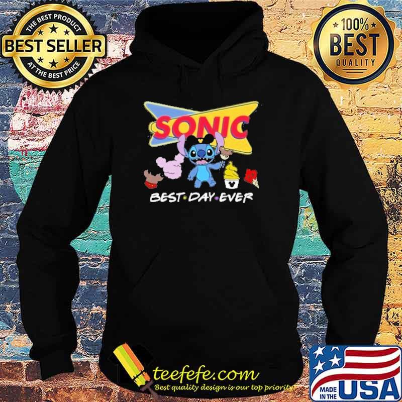 SONIC DRIVE-IN best day ever stitch disney shirt