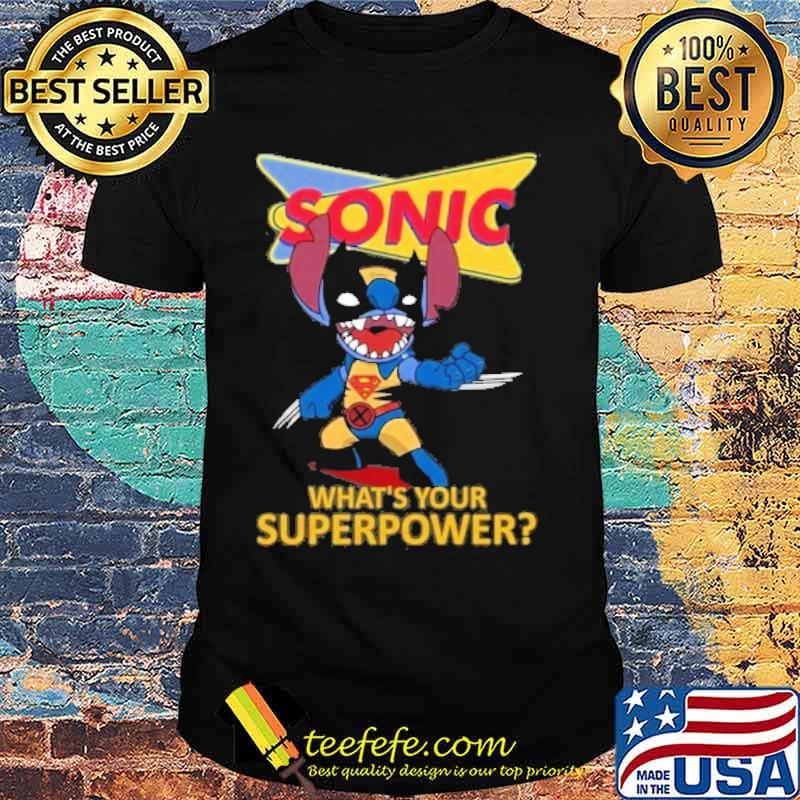 SONIC DRIVE-IN what's your superpower Stitch s Unisex SONIC DRIVE-IN what's your superpower Stitch s Unisex