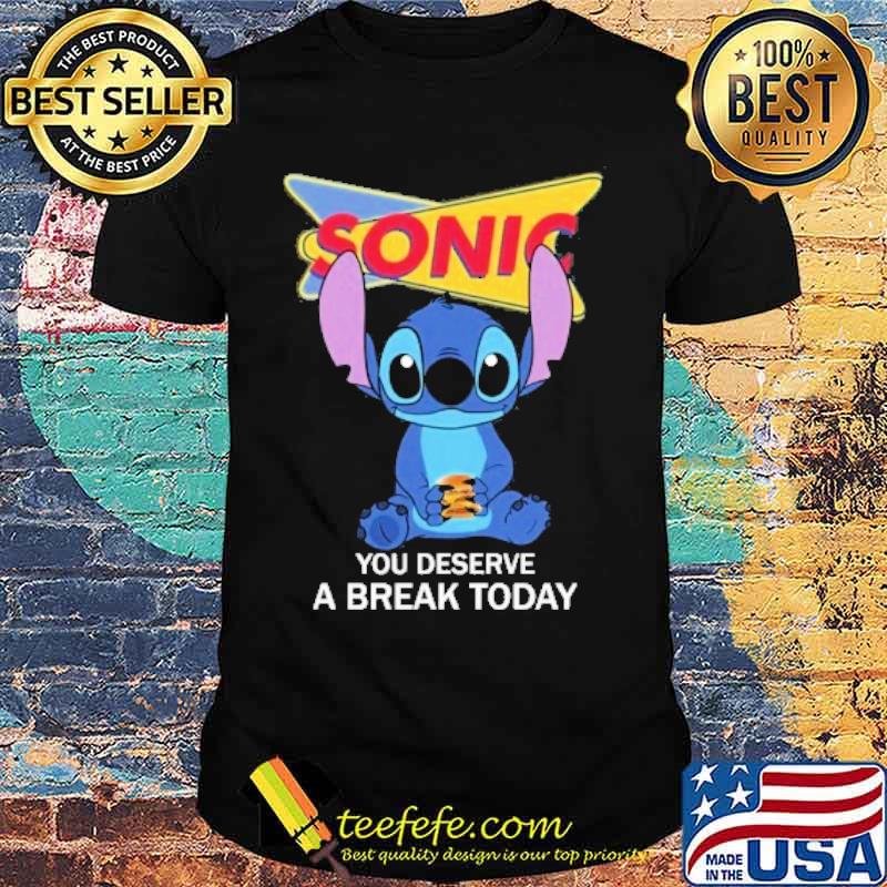Sonic you deserve a break today stitch s Unisex Sonic you deserve a break today stitch s Unisex