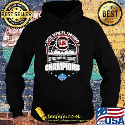South carolina gamecocks 2022-2023 Sec women's basketball tournament champions shirt