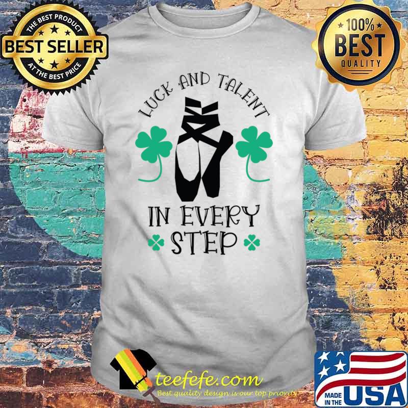 St. Patrick's Day Ballet Dancer Shamrock Clover Ballet T-Shirt