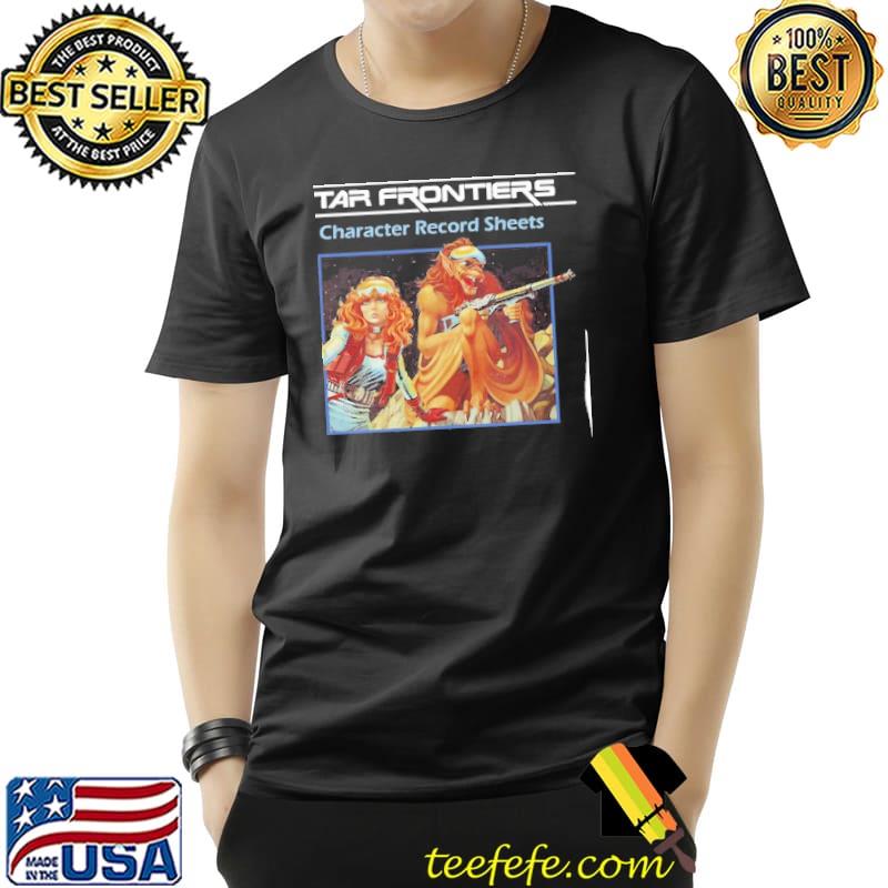 Star frontiers character record sheets shirt