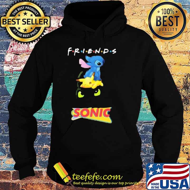 Stitch pikachu toothless friends SONIC DRIVE-IN shirt