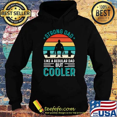 Strong dad like a regular dad but cooler weightlifting vintage T-Shirt
