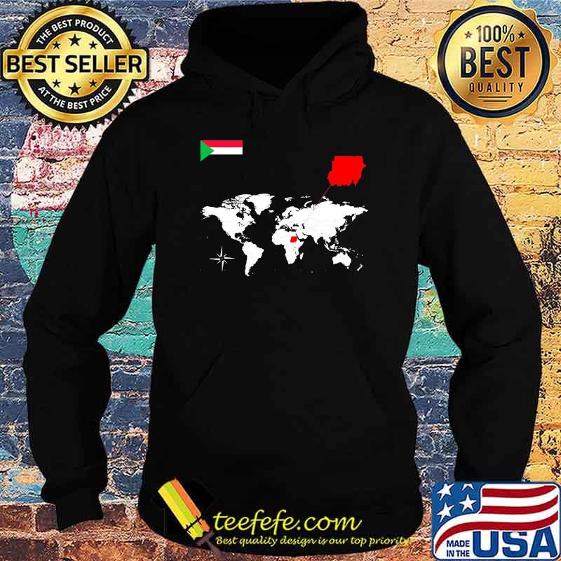 Sudan map pray flag shirt Sudan map pray flag shirt