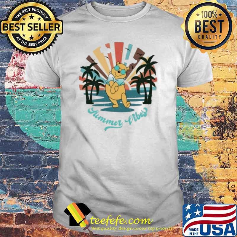 Summer vibes bear beach shirt Summer vibes bear beach shirt