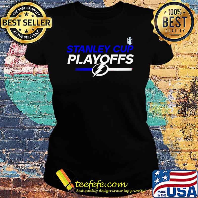 Tampa Bay Lightning 2023 Playoffs Locker Room sport s Ladies tee Tampa Bay Lightning 2023 Playoffs Locker Room sport s Ladies tee