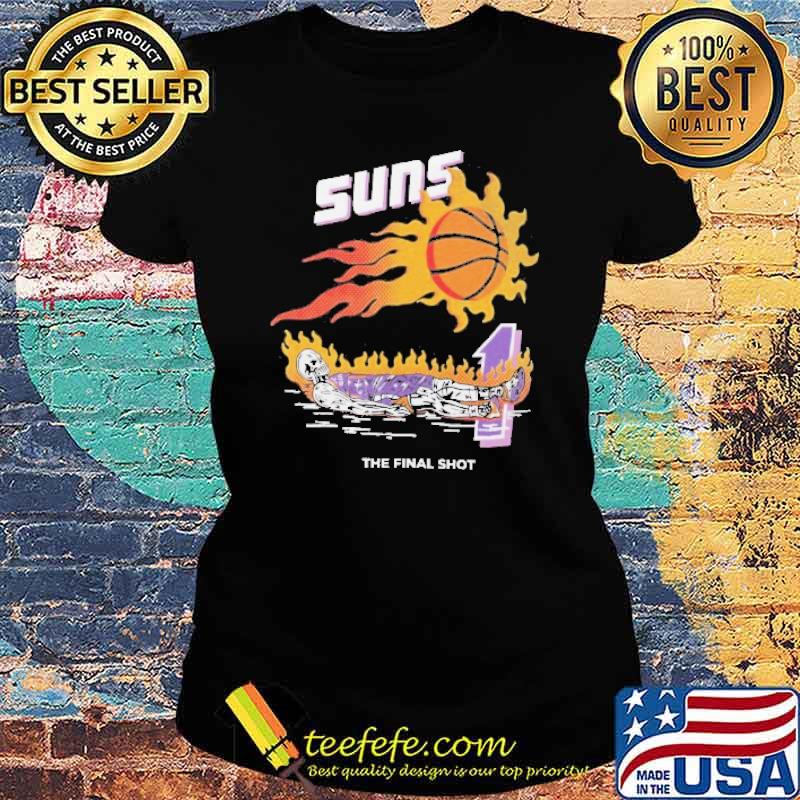 The Final Shot Purple Skeleton Phoenix Suns Devin booker NBA s Ladies tee The Final Shot Purple Skeleton Phoenix Suns Devin booker NBA s Ladies tee