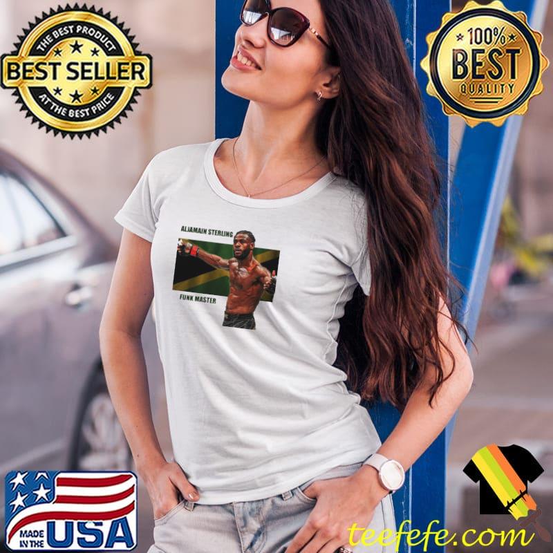 The Funk Master Aljamain Sterling flag s Ladies Tee The Funk Master Aljamain Sterling flag s Ladies Tee