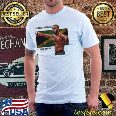 The Funk Master Aljamain Sterling flag shirt
