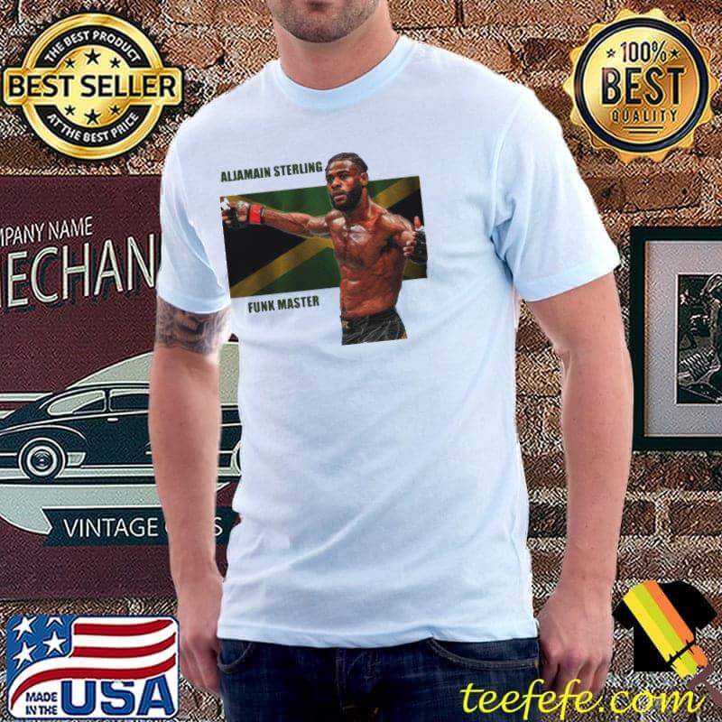 The Funk Master Aljamain Sterling flag shirt