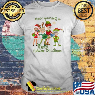 The Golden Girls Christmas have yourself a very Golden Christmas shirt