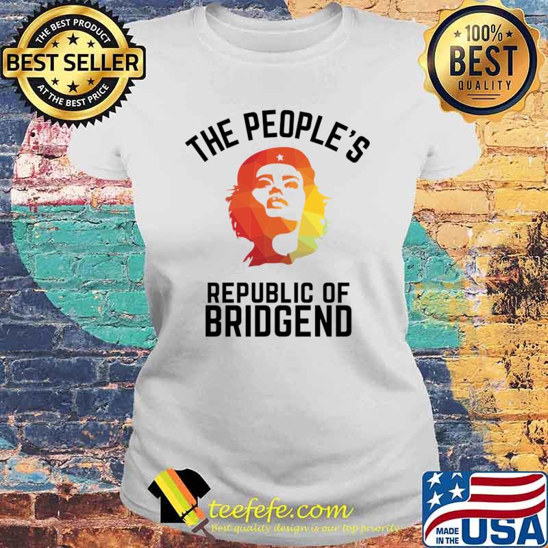 The People's Republic Of Bridgend Sunset Color T-Shirt Laides tee The People's Republic Of Bridgend Sunset Color T-Shirt Laides tee