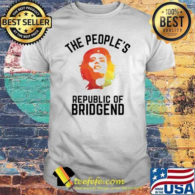 The People's Republic Of Bridgend Sunset Color T-Shirt