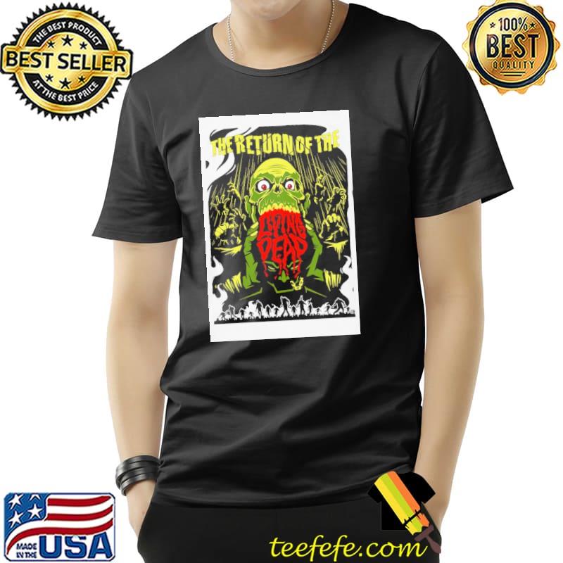 The return of the living dead skull film shirt