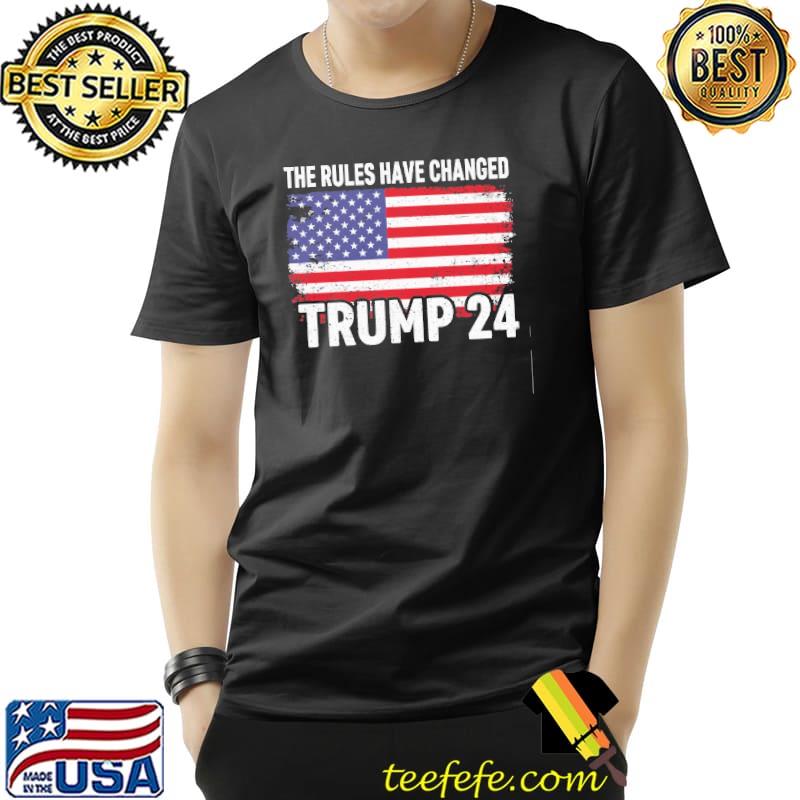 The rules have changed Trump 24 America flag s Unisex The rules have changed Trump 24 America flag s Unisex