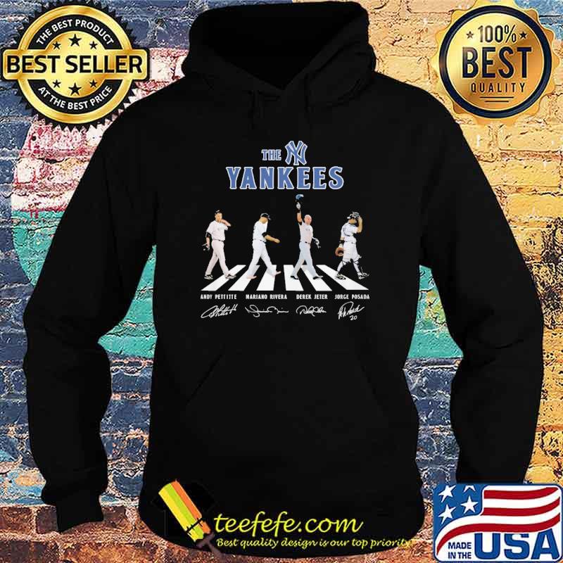 The Yankees signatures Walking Abbey Road shirt - Guineashirt Premium ™ LLC