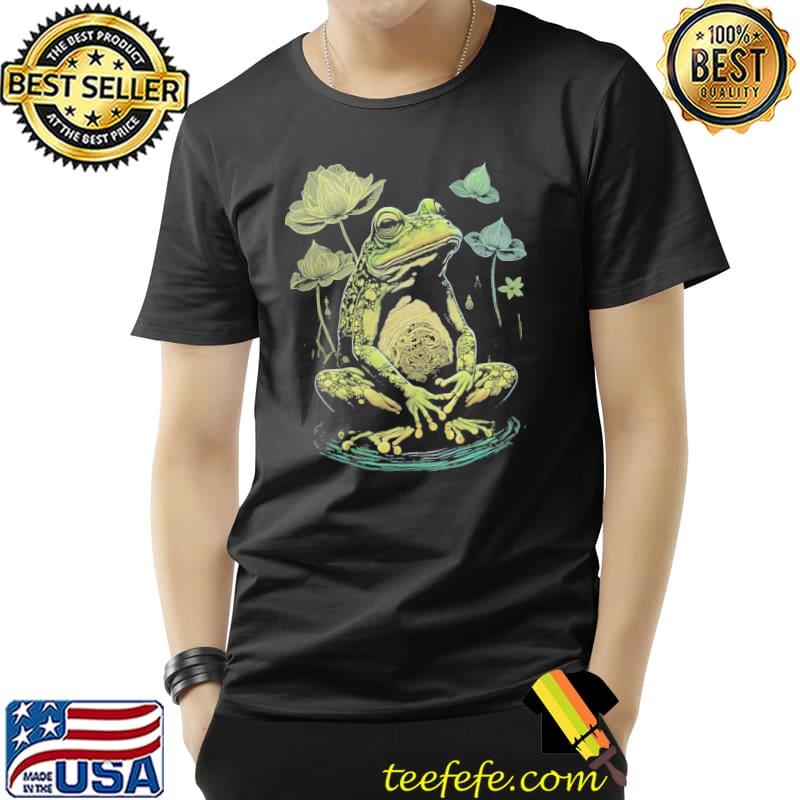 Trippy frog lotus flower s Unisex Trippy frog lotus flower s Unisex