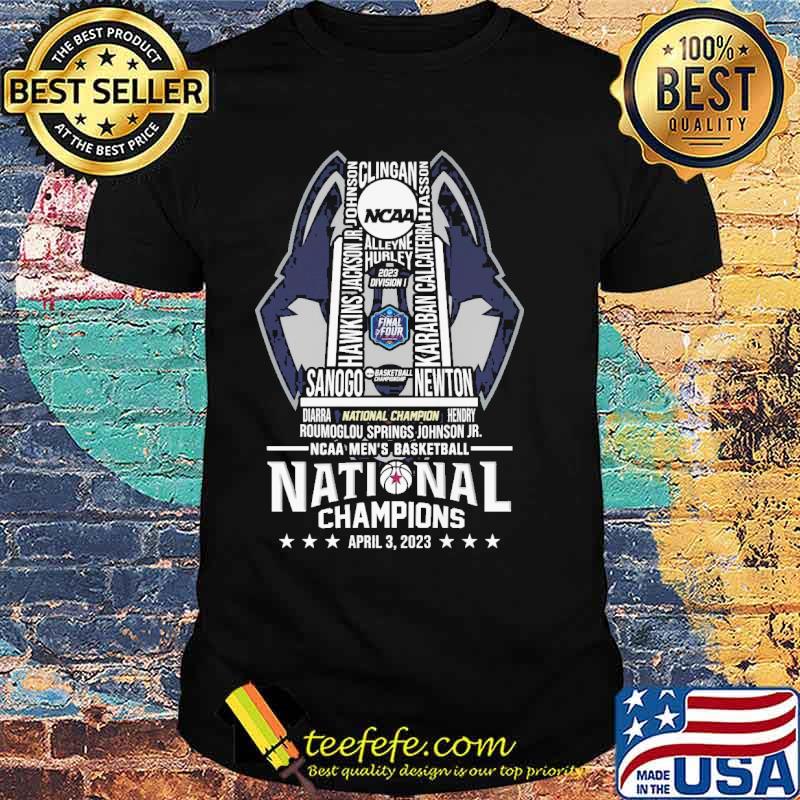 UCoH Cup Champions NCAA Men's basketball national champions april 3,2023 shirt