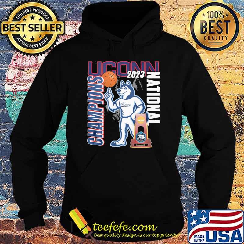 Uconn 2023 champions national final four NCAA mastcot shirt
