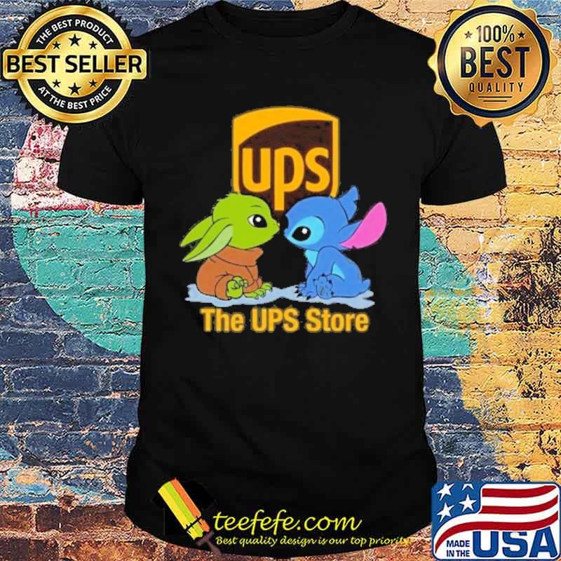 UPS The UPS Store baby yoda stitch s Unisex UPS The UPS Store baby yoda stitch s Unisex