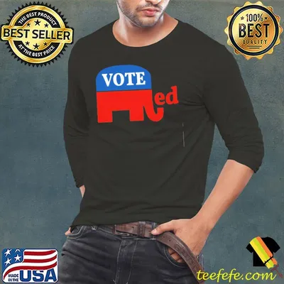 Vote for Trump 2024 red Elephant shirt
