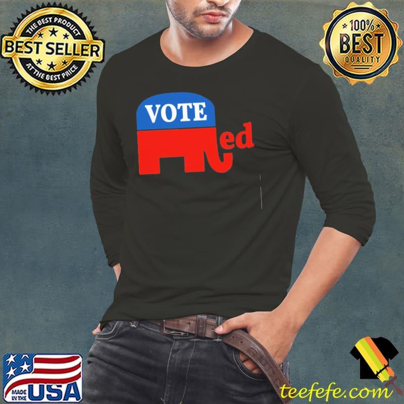 Vote for Trump 2024 red Elephant shirt