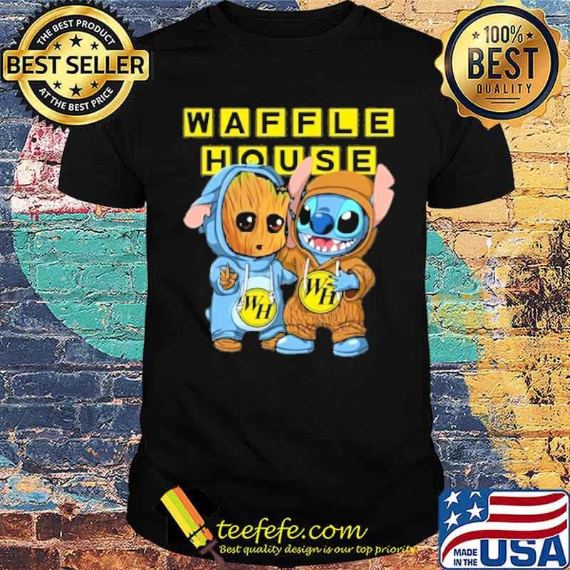 Waffle house groot and Stitch s Unisex Waffle house groot and Stitch s Unisex