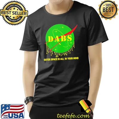 Weed Dabs Outer Space Is All In Your Mind shirt