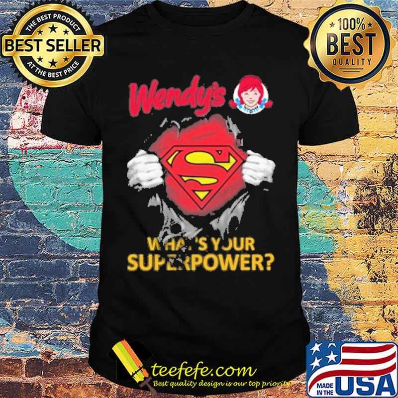 Wendy's what's your superpower superman s Unisex Wendy's what's your superpower superman s Unisex