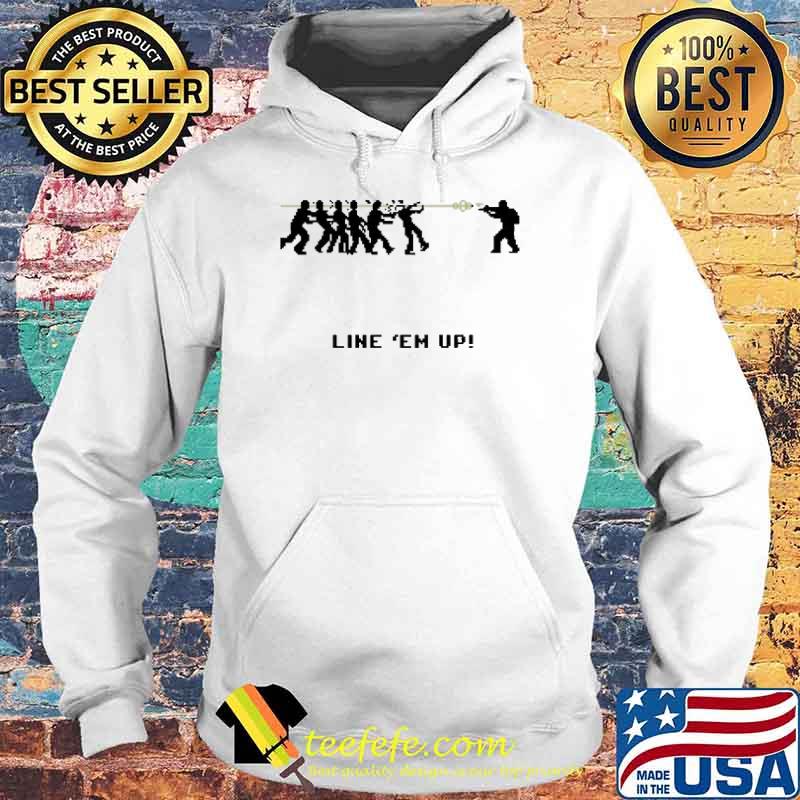 Zombie Train Line 'Em Up Shirt Hoodie Zombie Train Line 'Em Up Shirt Hoodie