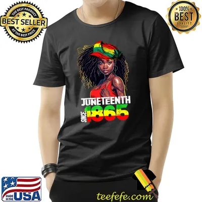 1865 Juneteenth Celebrate African American Freedom Day Women T-Shirt