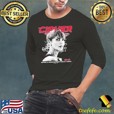 2023 Charlize theron cipher code nothing is necessary everything is a choice shirt