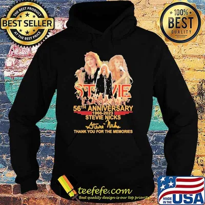 56th anniversary 1966-2023 Stevie Nicks thank you for the memories shirt