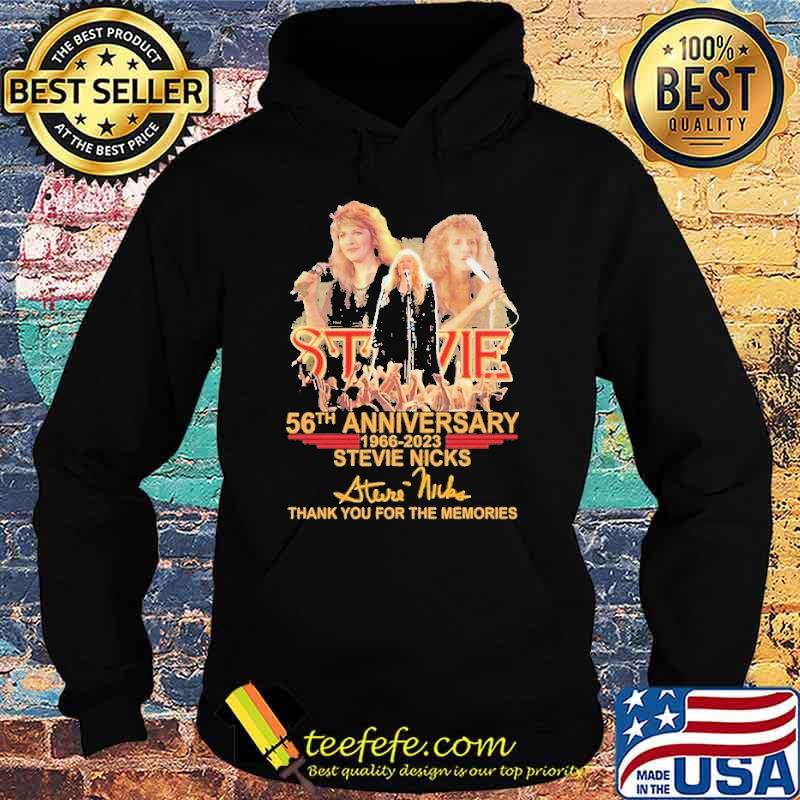 56th anniversary 1966-2023 Stevie Nicks thank you for the memories shirt