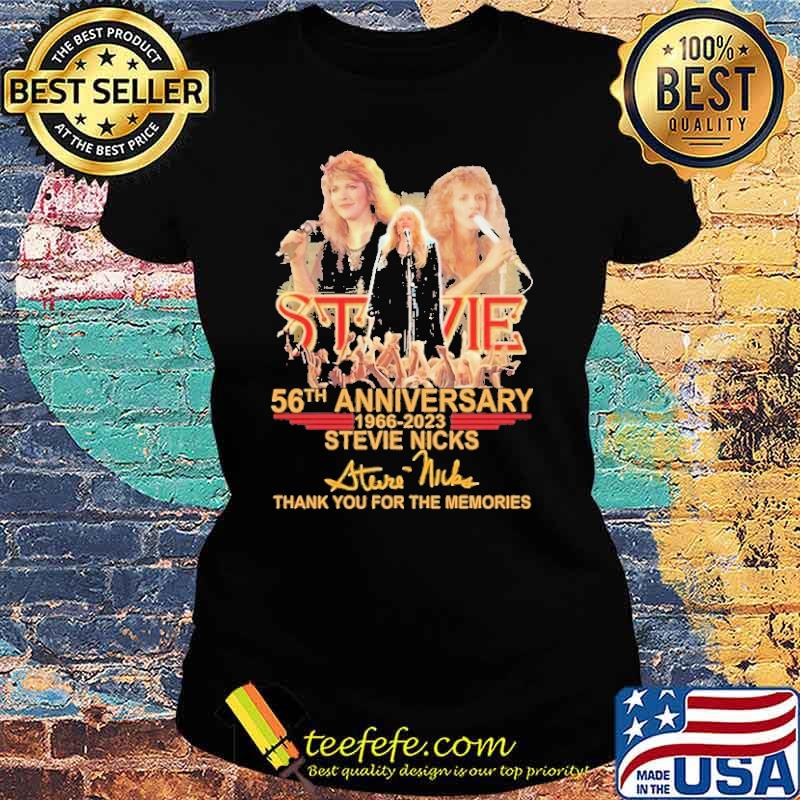 56th anniversary 1966-2023 Stevie Nicks thank you for the memories s Ladies tee 56th anniversary 1966-2023 Stevie Nicks thank you for the memories s Ladies tee