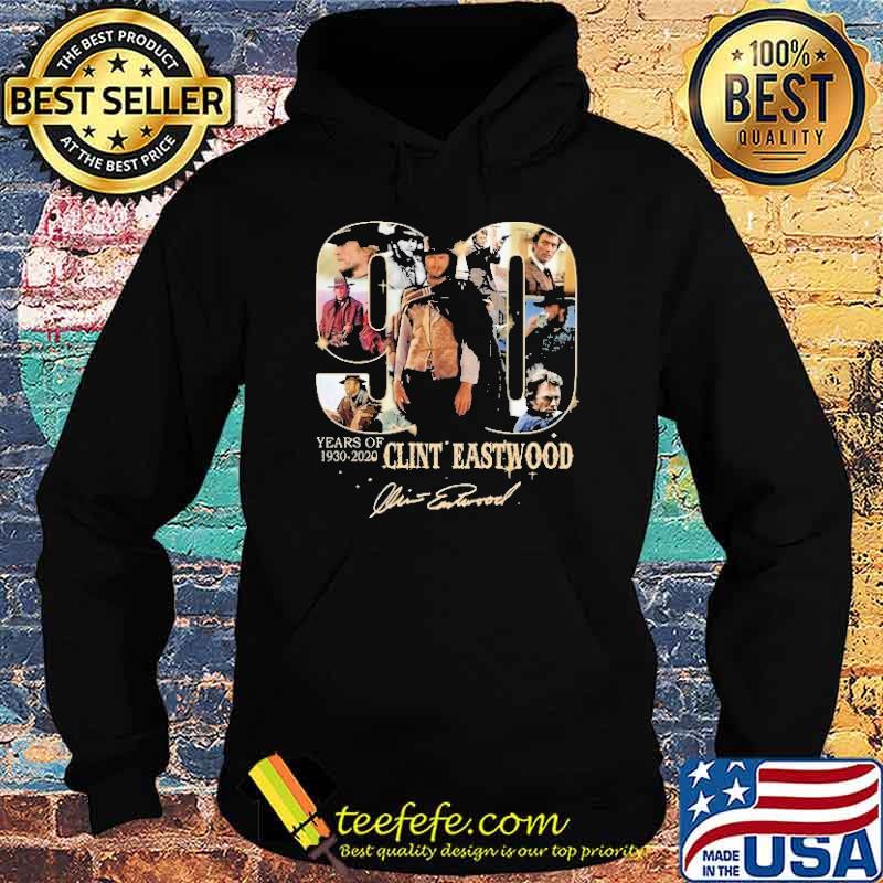 90 years of 1930-2020 Clint Eastwood signature shirt
