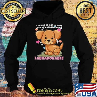 A house is not a home without a labradorable dog hearts T-Shirt